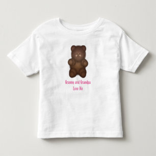 Pour Les Tous Petits Personnalisé : T-shirt bouclé d'ours