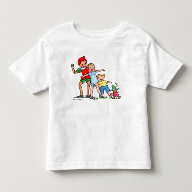 Pour Les Tous Petits Pinocchio et amis - T-shirt enfant (Devant)