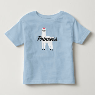 Pour Les Tous Petits Princess Lama Design - T-shirt Baby Fine Jersey