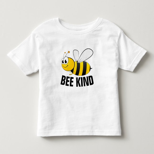 Pour Les Tous Petits SOYEZ GENTILS, T-shirt BEE Toddlers (Devant)