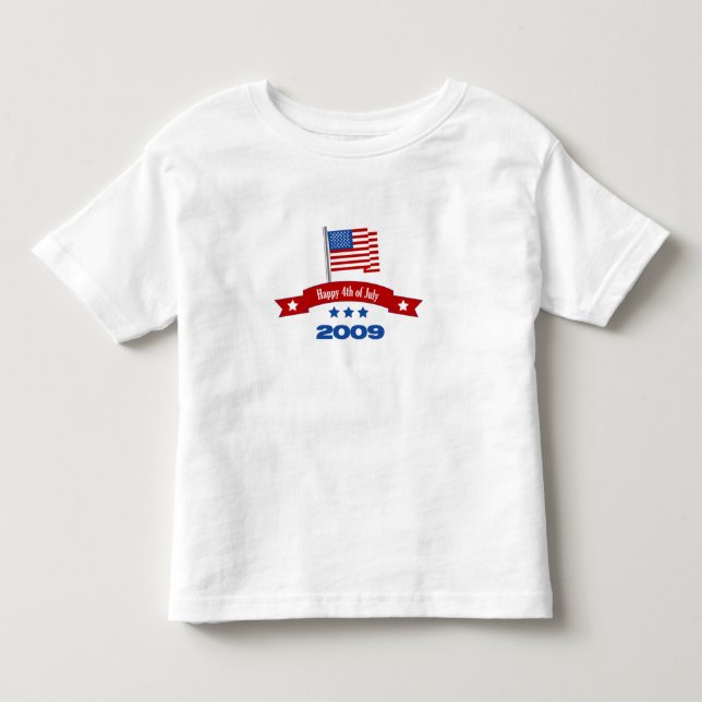 Pour Les Tous Petits T-shirt 4 juillet Toddler (Devant)