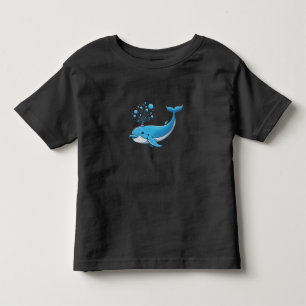 Pour Les Tous Petits T-shirt Baleine Bleue