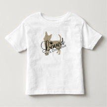 T-Shirt Bébé Aimé Par Un Chihuahua
