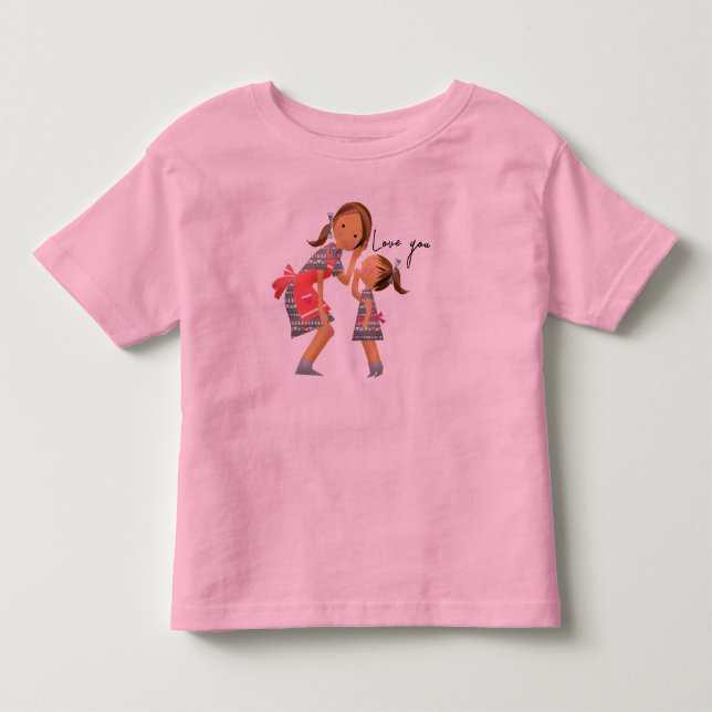 Pour Les Tous Petits t-shirt bébé tout-petit love baby (Devant)