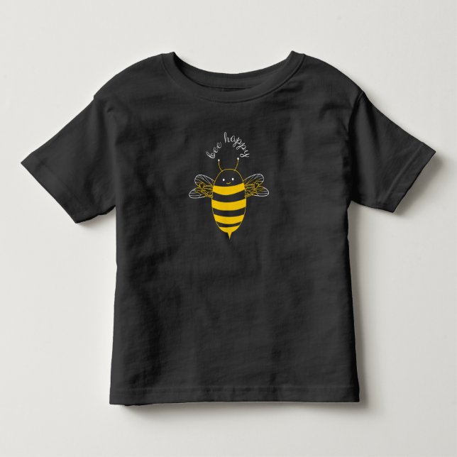 Pour Les Tous Petits T-shirt Bee Happy (Devant)