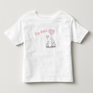 Pour Les Tous Petits T-shirt Big Sister Toddler