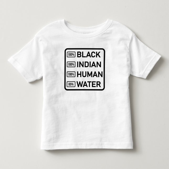Pour Les Tous Petits T-shirt Blindian Toddler (Devant)
