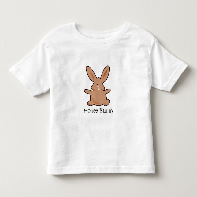 Pour Les Tous Petits T-shirt Bunny de miel (Devant)