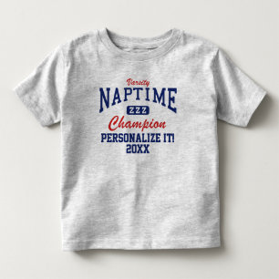Pour Les Tous Petits T-shirt champion d'athlétisme Naptime