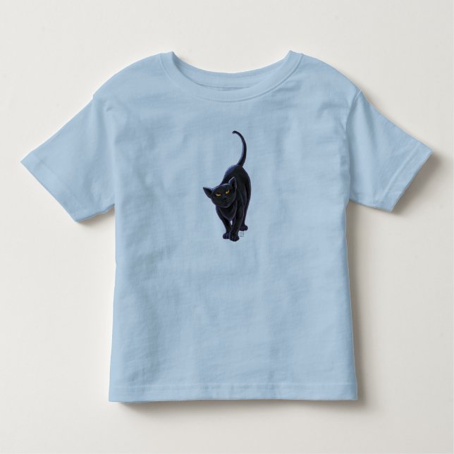 Pour Les Tous Petits T-shirt Chat Noir (Devant)