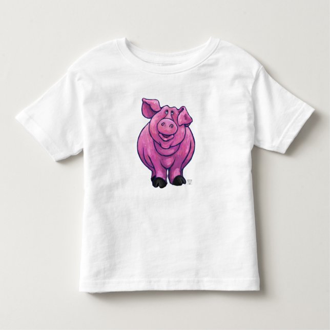 Pour Les Tous Petits T-shirt cochon (Devant)