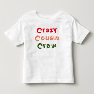 Pour Les Tous Petits T-shirt Crazy Cousin Crew