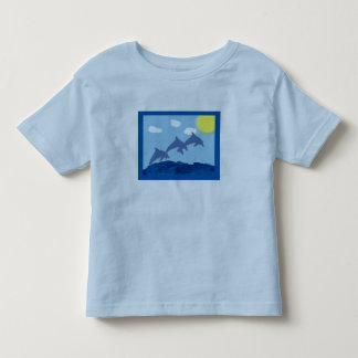 Pour Les Tous Petits T-shirt customisé de dauphin