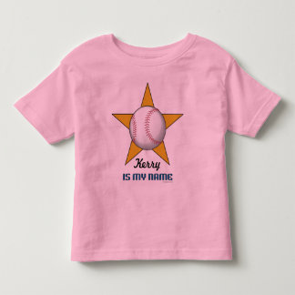 Pour Les Tous Petits T-shirt customisé d'étoile de base-ball -