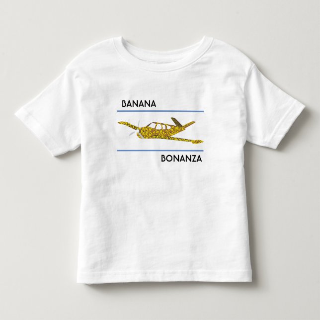Pour Les Tous Petits T-shirt d'avion, filon de Beechcraft (Devant)