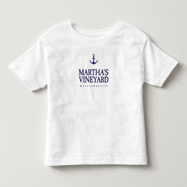 Pour Les Tous Petits T-shirt de la vigne de Martha (Devant)