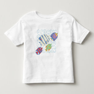 Pour Les Tous Petits T-shirt de l'école de poisson