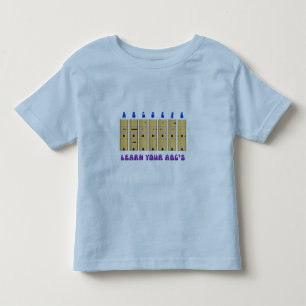 Pour Les Tous Petits T-shirt de l'enfant en bas âge d'ABC de guitare