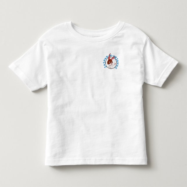 Pour Les Tous Petits T-shirt de l'équipage Jasper-n-Friends (Devant)