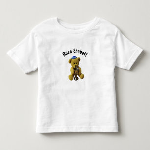 Pour Les Tous Petits T-shirt de l'ours en peluche Ladino Shabbat