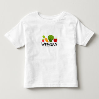 Pour Les Tous Petits T-shirt de Weegan d'enfant en bas âge - lumière