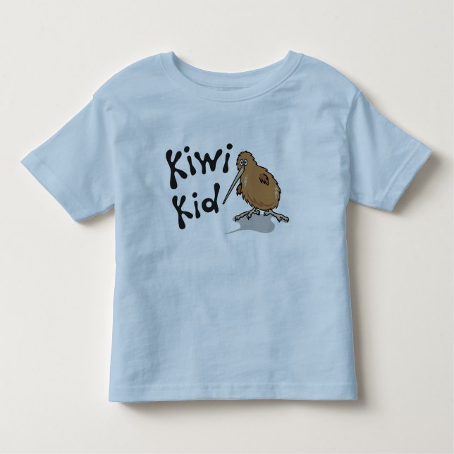 Pour Les Tous Petits T-shirt d'enfant de kiwi (Devant)