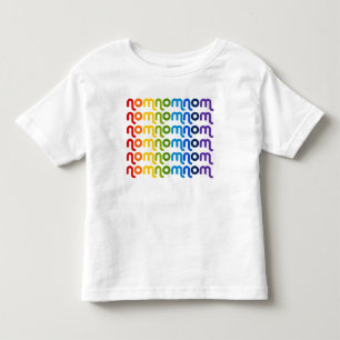 Pour Les Tous Petits T-shirt d'enfant en bas âge d'arc-en-ciel de