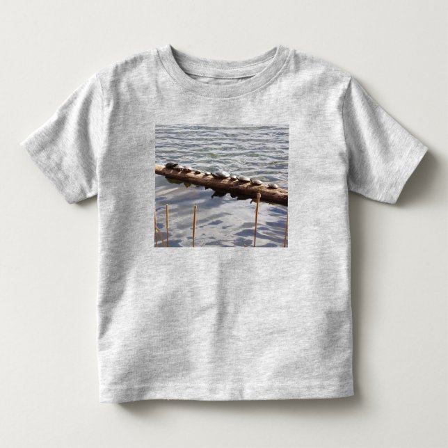 Pour Les Tous Petits T-shirt dix tortues (Devant)