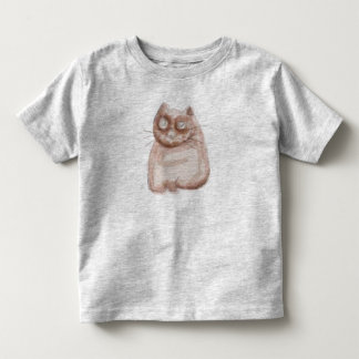 Pour Les Tous Petits T-shirt enfant chat Brown