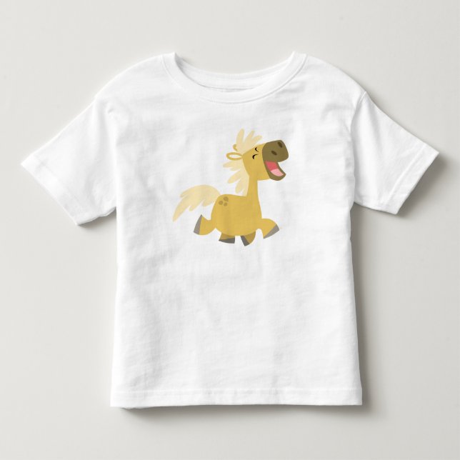 Pour Les Tous Petits T-shirt enfant Laughton Cartoon Pony (Devant)