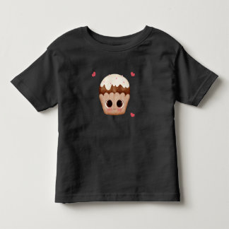 Pour Les Tous Petits T-Shirt Enfant Mignon Cupcake au Chocolat