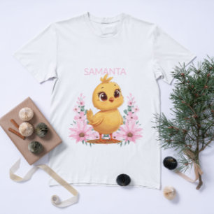 Pour Les Tous Petits T-Shirt Enfant Poussin Personnalisé
