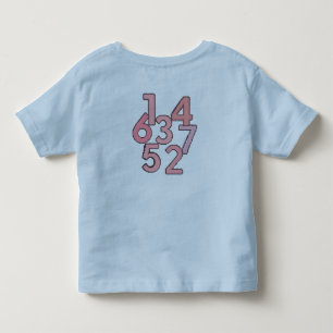 Pour Les Tous Petits T-Shirt esthétique avec nombres – Conception de no