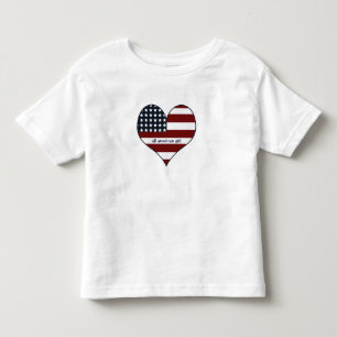 Pour Les Tous Petits T-shirt fille américaine