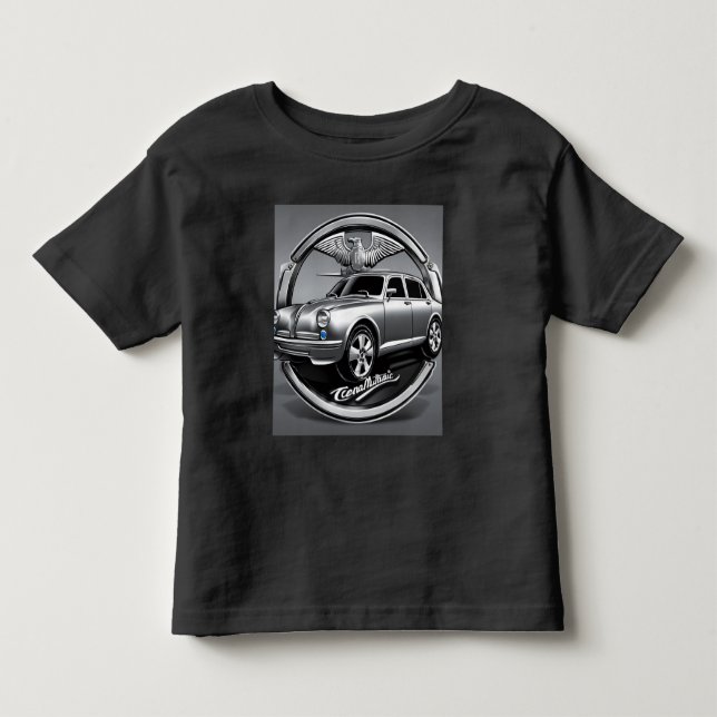 Pour Les Tous Petits T-shirt foncé de base (Devant)