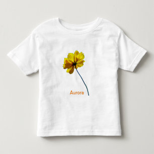 Pour Les Tous Petits T-shirt Jaune Coréopsis Toddler