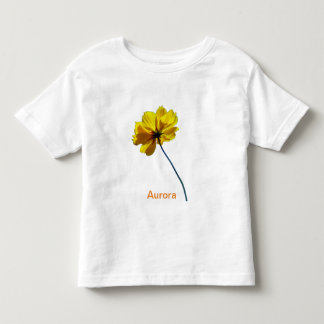 Pour Les Tous Petits T-shirt Jaune Coréopsis Toddler