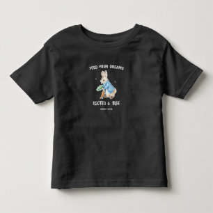 Pour Les Tous Petits T-shirt Lapin Mignon Amateur de Carottes Nourris