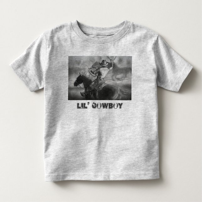 Pour Les Tous Petits T-shirt "Lil' Cowboy" (Devant)