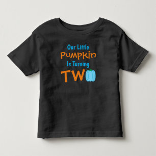 Pour Les Tous Petits T-shirt Little Citrouille 2nd Birthday Toddler
