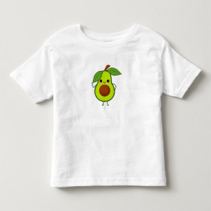 Pour Les Tous Petits T-shirt mignon d'avocat de bébé d'enfant en bas