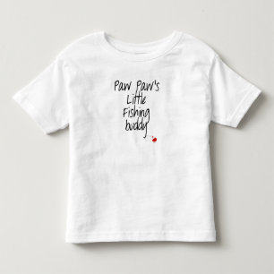 Pour Les Tous Petits T-shirt Paw Paw's Little Fishing Buddy Toddler