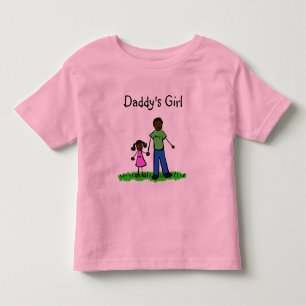 Pour Les Tous Petits T-shirt personnalisé de la petite fille de papa