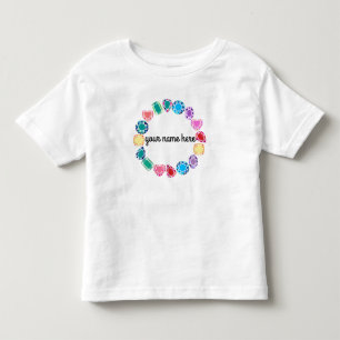 Pour Les Tous Petits T-shirt Personnalisé Gemstones Toddler