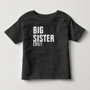 Pour Les Tous Petits T-Shirt Personnalisé Grande Soeur
