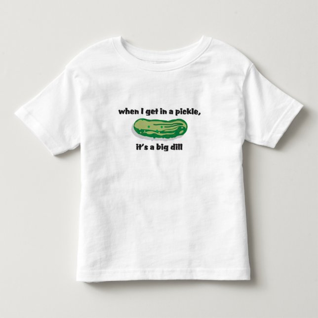Pour Les Tous Petits T-shirt Pickle Toddler (Devant)