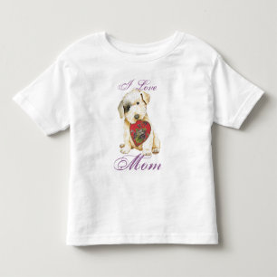 Pour Les Tous Petits T-shirt Sealyham Terrier Heart Mom Toddler