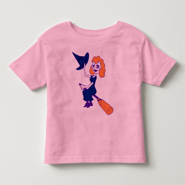 Pour Les Tous Petits T-shirt Sorcière volant (Devant)