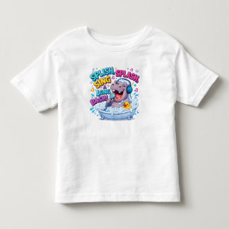 Pour Les Tous Petits T-Shirt Splish Splash Chante avec Nous