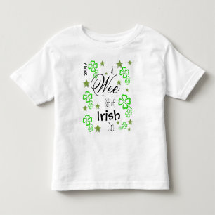 Pour Les Tous Petits T-shirt St patrick's Day Toddlers avec année